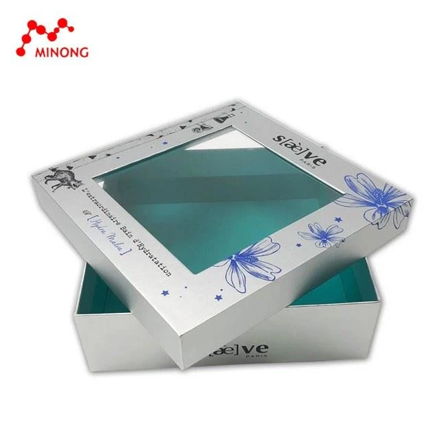 Lid Top Boxes With PVC Windows china factory